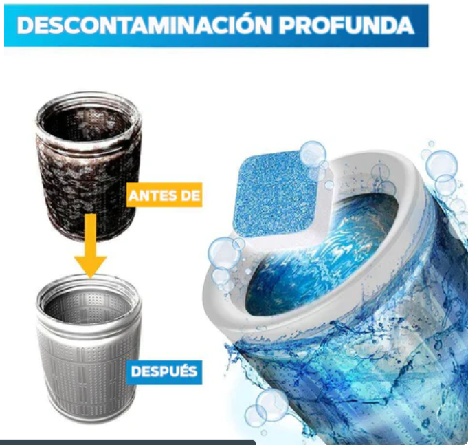 PASTILLAS PARA LAVADORA | CAJA DE 12 UNIDADES