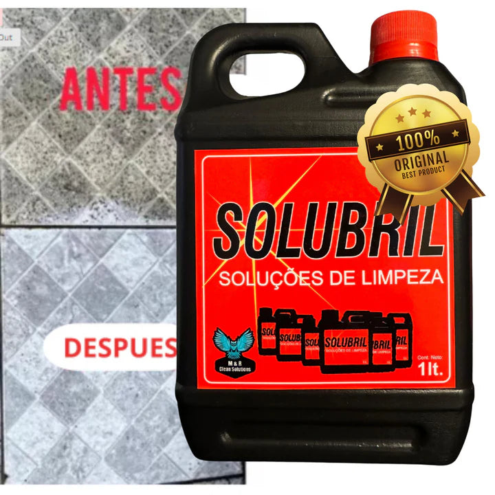 SOLUBRIL SOLUCION EN LIMPIEZA (El Mas Potente Limpiador)
