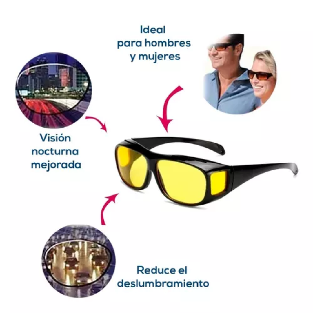 LENTES DE CONDUCCIÓN EN HD 2x1