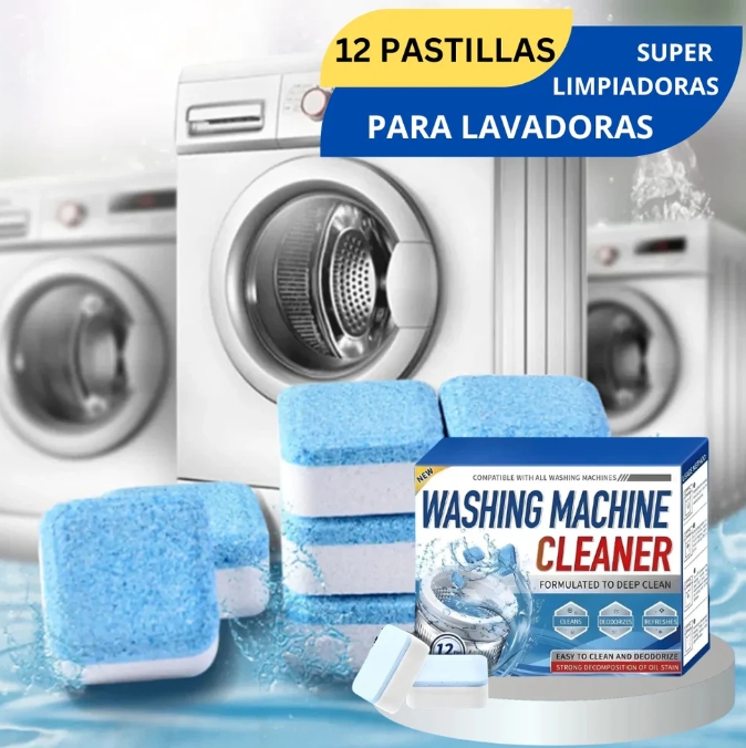 PASTILLAS PARA LAVADORA | CAJA DE 12 UNIDADES